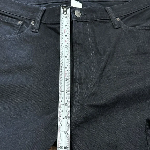 NWT Gap 1969 Men’s 38x34 Black Standard Denim Straight‎ Leg Jeans
